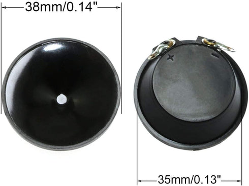 2PCS Ultrasonic Speaker Piezo Loudspeaker Piezoelectric Tweeter Horn