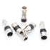F Type RG11 Coax Cable Compression Fitting/Connector with Weather Seal O Ring (10 PACK)