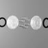 4 Piece Spring Isolation Pad Shock Absorber for HiFi Amplifiers/Speakers/Turntables, Acoustic Isolators