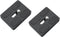 JianLing 2PCS Camera Quick Release Plate PU50 50mm Aluminum Tripod Ball Head Base