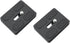 JianLing 2PCS Camera Quick Release Plate PU50 50mm Aluminum Tripod Ball Head Base