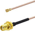 Bingfu Waterproof Active GPS Navigation Antenna, Adhesive Mount SMA Male with 15cm RG178 Coaxial Cable