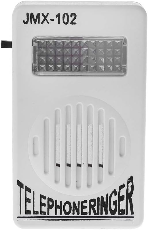 Phone Accessories Telephone Ringer Amplifier Ring Speaker Strobe Light Flasher Bell Extra-Loud Sound