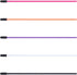 Hobbypark 5-Pack 2.4G Multicolor Plastic Antenna Tube with Cap for RC Model Cars Boats Receivers