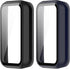 Case for Amazfit Band 7 - PC Protective Cover with Tempered Glass Film, Smartwatch Screen Protectors Accessories