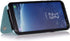 Phone Case for Samsung Galaxy S8 with Tempered Glass Screen Protector, Card Holder Wallet Cover, Stand Flip Leather
