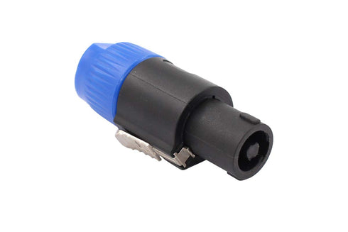MOTOKU 10PCS Speakon 2 Pin Male Plug, Compatible Audio Cable Connectors for Speaker/Amplifier