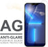 ARMOR Anti-Glare Flexible Glass Screen Protector for iPhone 13 Pro / 13, Anti Blue-Light Protection