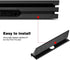 Socobeta Hard Drive Cover for PS4 - Black Plastic HDD Slot Cover Door Flap for PS4 Pro Console