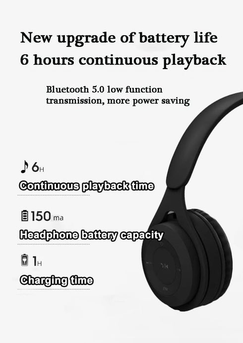 Generic Upgraded Hybrid Noise Cancelling Headphones with Transparent Modes Wireless Bluetooth with Mic Deep Bass