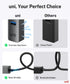 uni USB to Ethernet Adapter, USB 3.0 Hub with 100/1000 Mbps RJ45 Ethernet, 4-in-1 USB-A to LAN Network Adapter