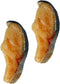 Beavorty 2PCS Artificial Fake Salmon Toy Fake Sashimi Salmon Fish Slice Artificial