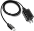 Fast Wall Charger with 5ft Micro USB Cable for Barnes & Noble Nook GlowLight 3, Nook 10, Samsung Nook Tablet & More.