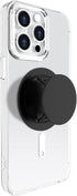 Compatible with MagSafe Phone Grip Socket, Magnetic Expanding Stand for iPhone Finger Holder - Black