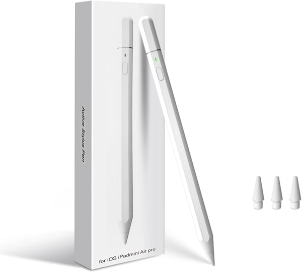 Stylus Pen for iPad 2018- Later, Hidden Charging Port Alternative to Apple Pencil USB-C, Compatible with iPad Mini 5/6,