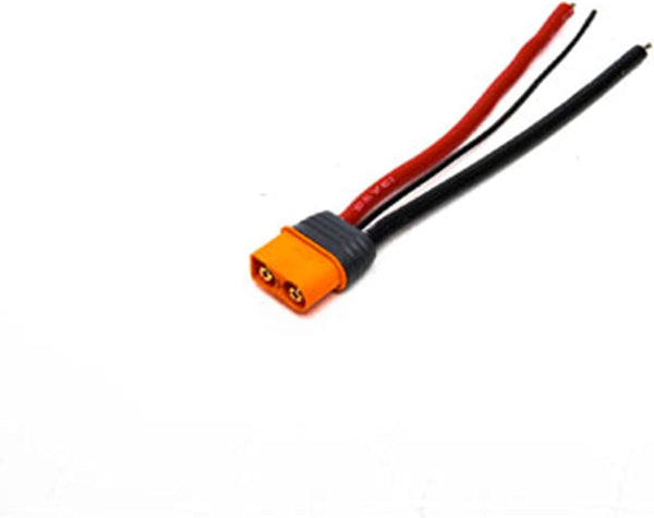 Spektrum Connector: IC3 Device with 4" Wires, 13 AWG, SPMXCA305