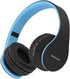 PowerLocus Wireless Bluetooth Over-Ear Stereo Foldable Headphones, Wired Headsets with Built-in Microphone for iPhone