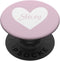 Stacey Pink Name Heart Love Woman Girl Friend Personalized PopSockets Standard PopGrip