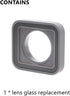 Replacement Lens Cover for Gopro Hero 5/6/7, Protective Glass Lens Repair Parts Compatible with Gopro Hero 5 6 7 Black