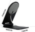 Foldable Phone Stand for MagSafe Charger, Adjustable Angle Aluminum Desk Holder Compatible with MagSafe for iPhone 15