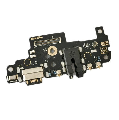 USB Charging Flex Cable Board with Microphone for Xiaomi Redmi Note 8 Pro Charger Connector Dock Jack Port with IC