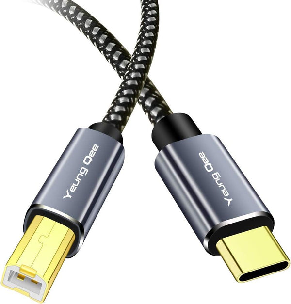 Yeung Qee USB C Printer Cable 3 ft, USB Type C to USB 2.0