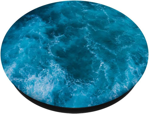 Turquoise Sea Water Ocean Nature Blue Summer PopSockets Swappable PopGrip