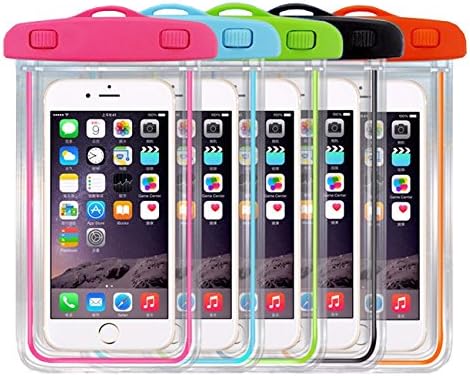 Maximalpower Universal Waterproof Case Dry Bag Pouch for Cell Phone iPhone X 4,5,6,7,8 Plus, Samsung Galaxy Note