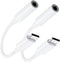 USB C to 3.5mm Headphone Jack Adapter for iPhone 15/15 Pro/Pro Max/Plus, Type C Aux Dongle Compatible with iPad