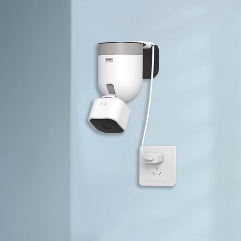 Wall Mount for Blink Mini Pan-Tilt Camera, Black Stainless Steel Bracket for Home/Office Indoor