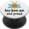Lesbeean and Proud Bee Lesbian Pop Socket, Gay Pride LGBT PopSockets Standard PopGrip