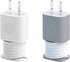 365Home 2 in 1 Silicone Charger Protector with Cord Wrap, Compatible with 18W/20W Charger (2P-WG)