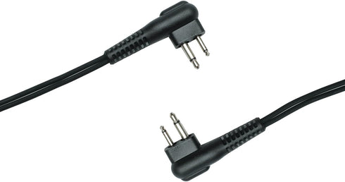 Sarcia Earpiece Headset MIC PTT 2 Pin for Motorola CP200 CP200D CP185 Rdm2070d Mag One Bpr40 walkie Talkie 2 Way Radio with Acoustic Tube