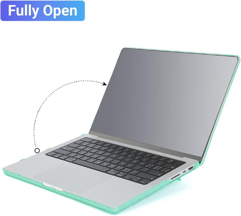 mCover Case ONLY for 2021-2025 14” MacBook Pro (Model A2442 / A2779 / A2918 / A2992 / A3112 / A3185 / A3401) - Green