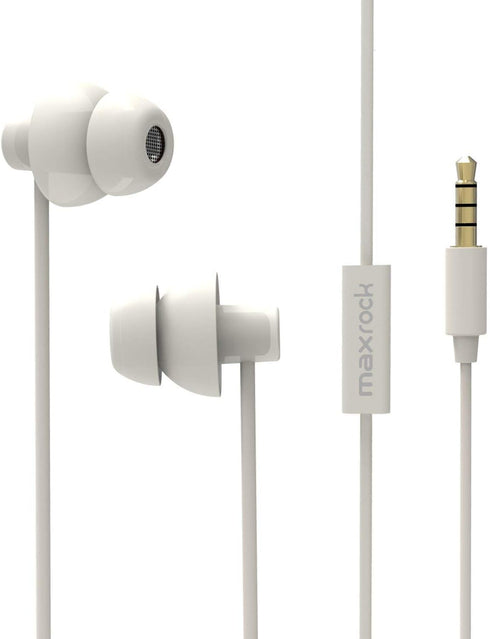 Sleeping Headphones - in-Ear Soundproof Earplug Soft Earbuds with Mic for Insomnia, Air Travel, Bedtime