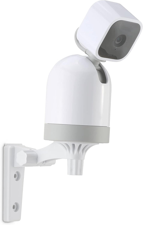 LEFXMOPHY Wall Mount for Blink Mini Pan-Tilt, Ceiling Mounting Kit, 180 Degree Adjustable (1PACK White)
