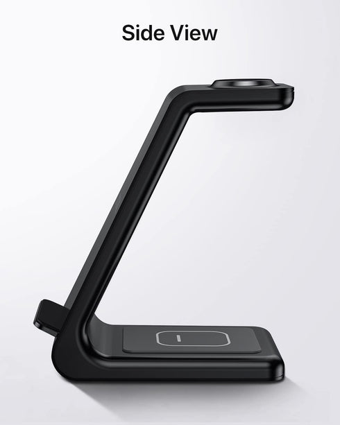 Intoval Wireless Charger - Charging Station for Samsung Galaxy Phone/Watch/Buds, Fit for Note 20/10, Galaxy Watch 4/3