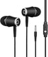In-Ear Earbud Headphones - Earphone for Kindle Fire, Galaxy S8+, Note 8, Fire HD, Ergonomic Comfort-Fit