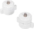 GWUIOREX 17mm Ball Joint to 1/4 20 Screw Adapter, White Camera Mount for
