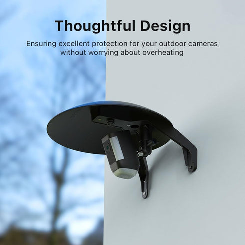 Holicfun Outdoor Security Camera Weather-Resistant Shield Cover, Universally Compatible with Blink, Ring, Wyze