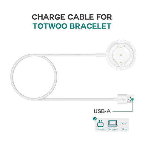 TUSITA Charger Cable Compatible with TOTWOO Bracelet, 2-Pack,1M