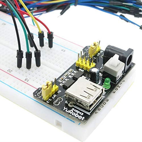 RGBZONE 130pcs Solderless Flexible Breadboard Jumper Wires Male to Male for Arduino and Robotics