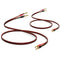 UCINNOVATE 2 Pack High-end Pure Copper HIFI OFC Speaker Wire Cable with Gold-Plated Banana Plugs, 2m