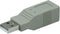 Monoprice USB 2.0 A Male/B Female Adaptor, 100363