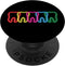 80s Retro Teeth Dentist Dental Hygienist Assistant Gift - PopSockets PopGrip: Swappable Grip for Phones & Tablets