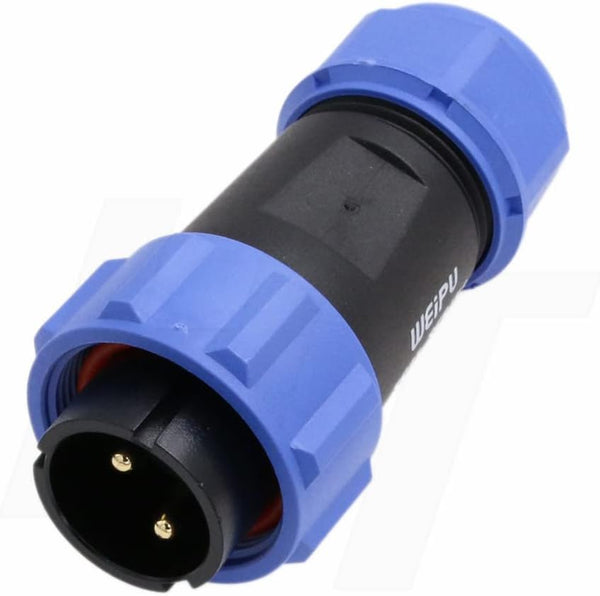 AC200MAX AC300 EP500 12V 30A Aviation Circular Connector, Waterproof IP68 for BLUETTI DC Output, 4-12mm Cable Plug