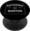 Entering Boston Gift, Boston MA Souvenir, New England PopSockets PopGrip: Swappable Grip