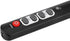 Universal Learning Remote Control with 6 Big Buttons for TV, STB, DVD, DVB, HiFi, VCR (Gray)