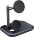 Dual Watch Charger Stand for Samsung Watch 7/6, Foldable 2 in 1 Charging Station for Samsung Watch Series, Wireless