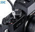 JJC 40cm Red Mechanical Cable Shutter Release, Bulb-Lock Design for Long Exposure, fits Fuji XT1 XT2 XT3 XT4